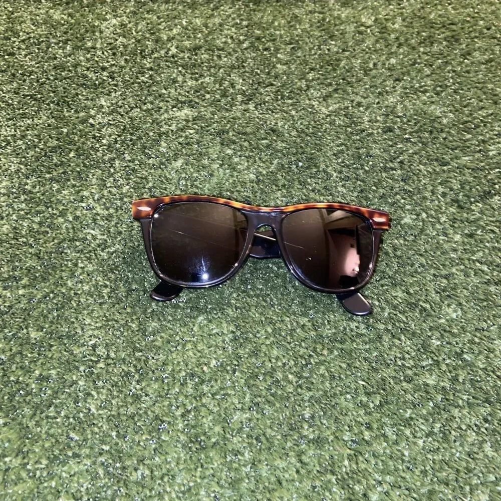 Vintage Classic 80’s Ray-Ban B&L Wayfarer II Sunglasses Tortoise Brown USA Made